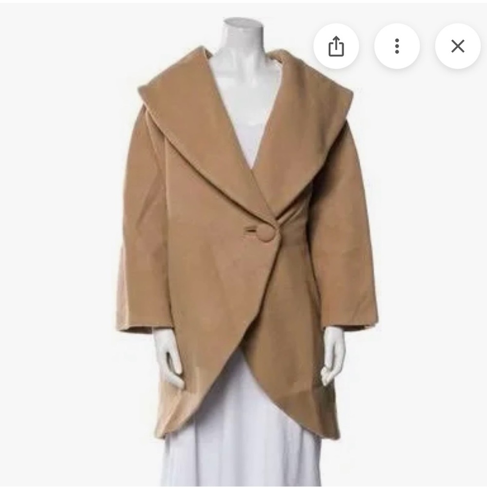 Frances Valentine Camel Cape Jacket